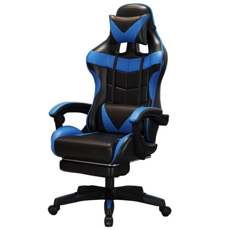 WSX0014 Ergonomic Computer Racing High Quality Gaming Chair with Footrest and Massage Gamers Chairs