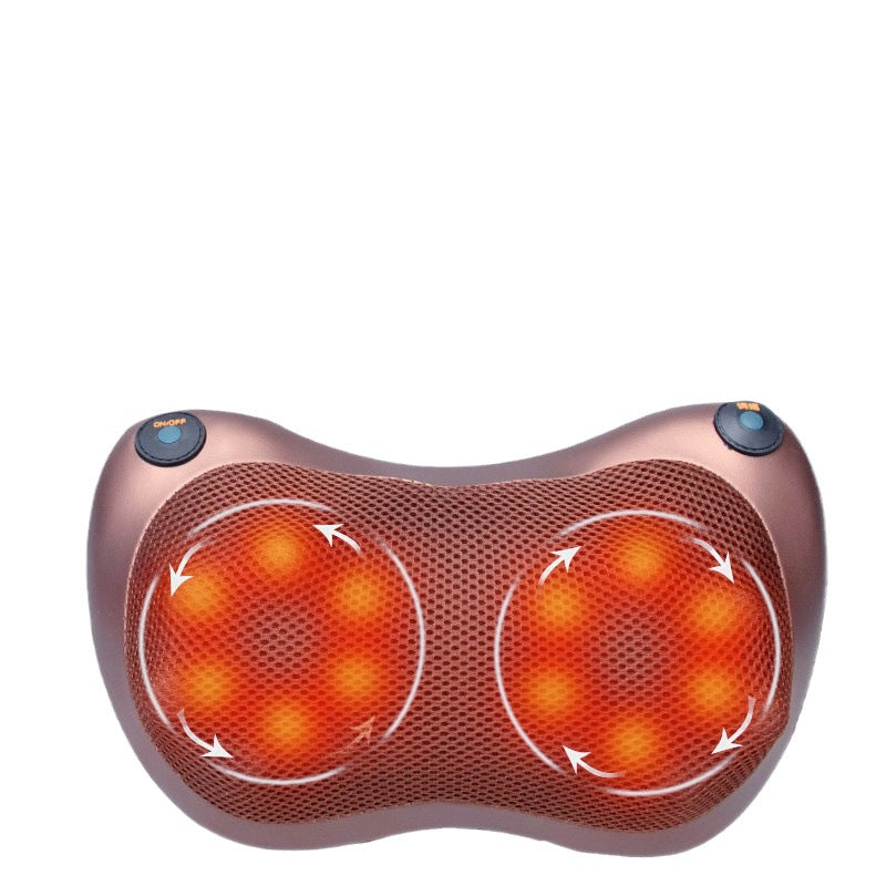 Neck & Shoulder Kneading Massager Pillow | Cervical & Waist Full Body Massage Cushion