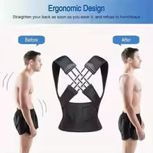 Adjustable Back Brace Posture Corrector | Full Upper & Lower Back Support for Men & Women
