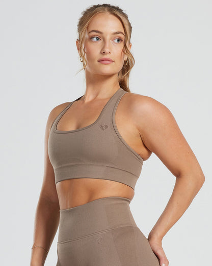 Motion Seamless Racer Back Bra | Caribou