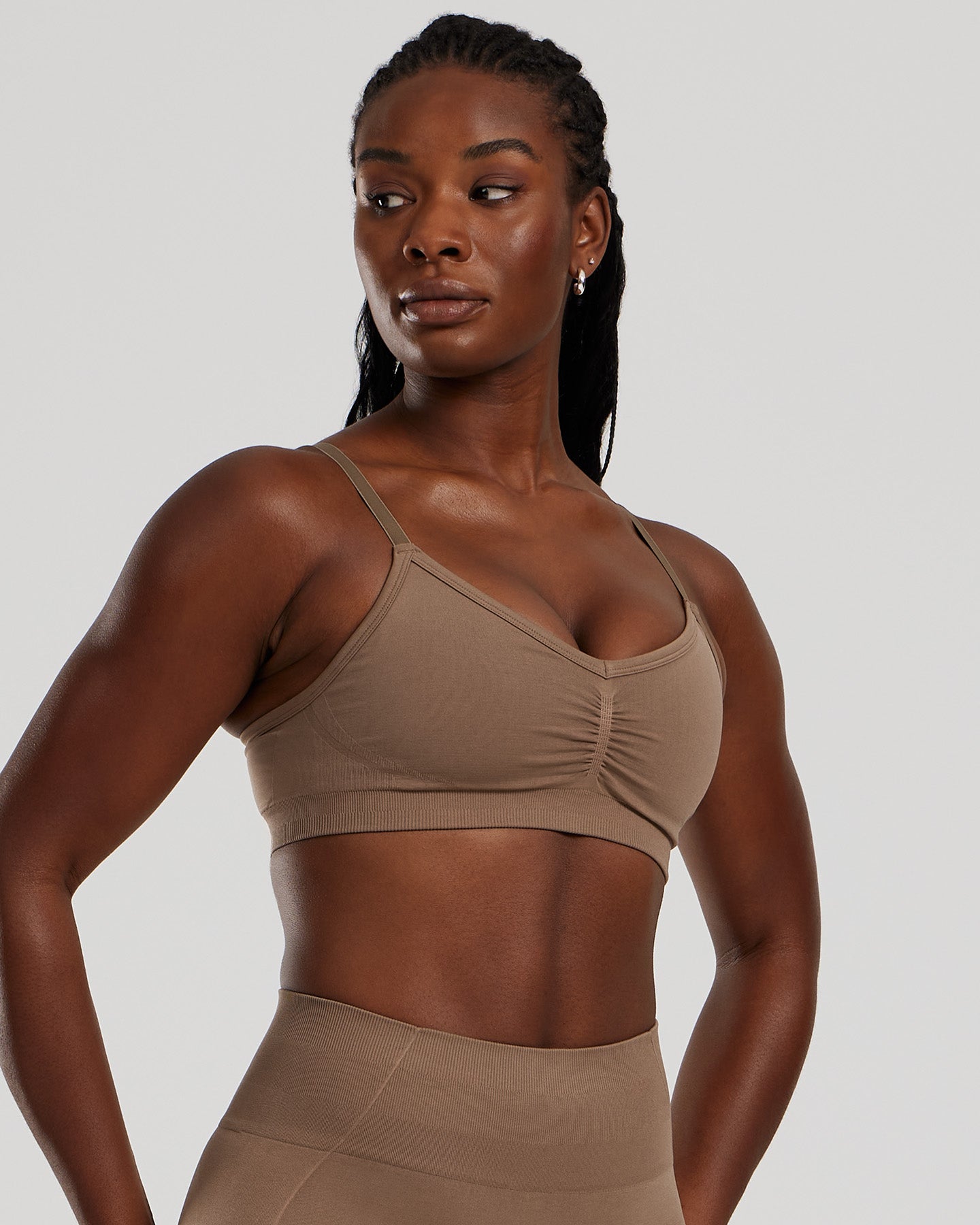 Define 2.0 Seamless Scrunch Bralette | Caribou