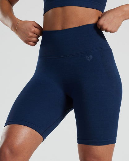 Motion Seamless Cycling Shorts | Sapphire Blue