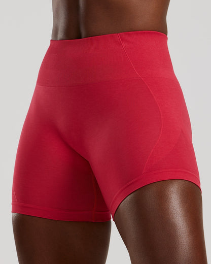 Define 2.0 Seamless Scrunch 4" Shorts | Viva Magenta