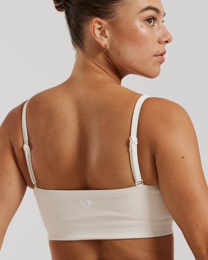 Essential Bandeau Convertible Bra | Off White