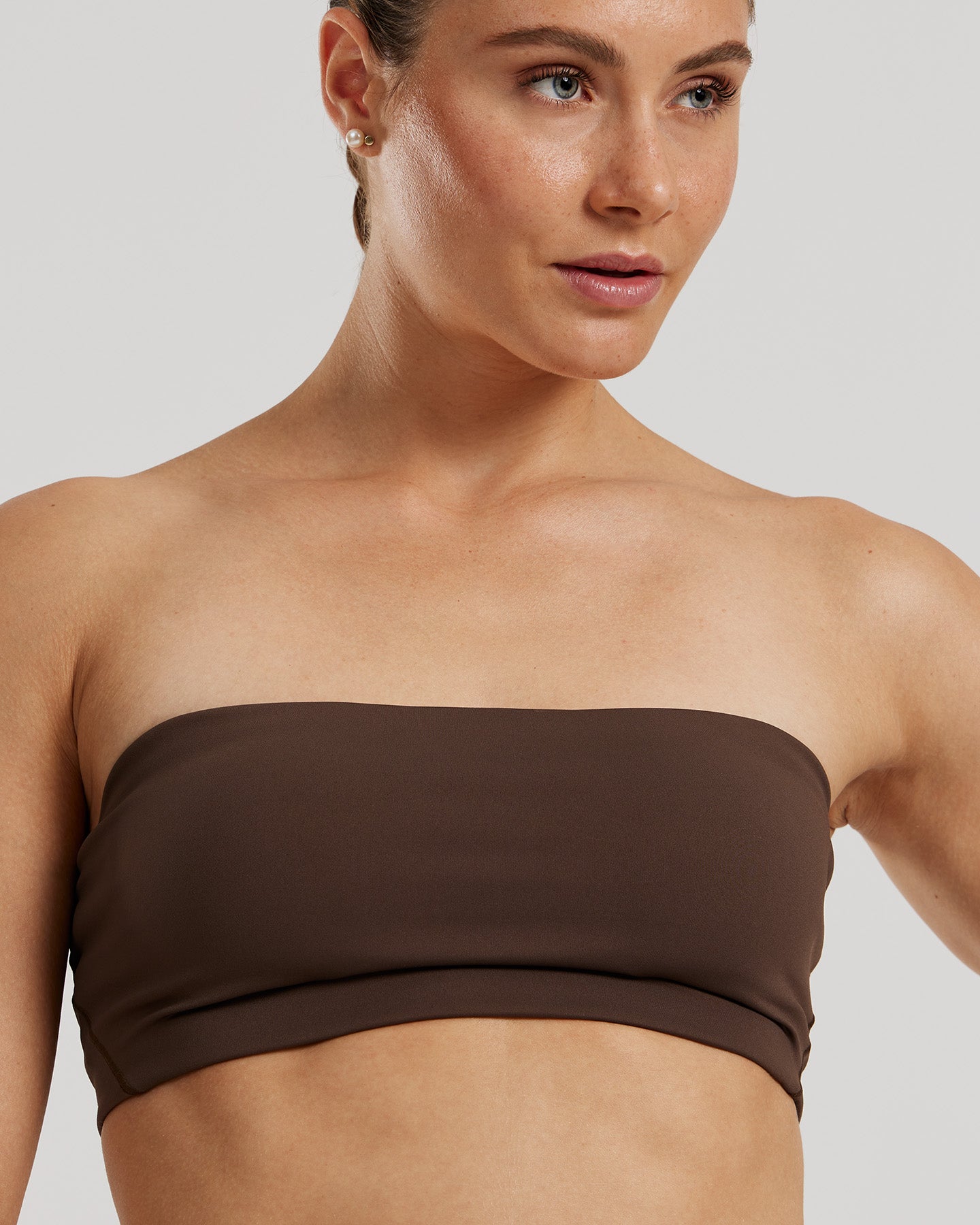 Essential Bandeau Convertible Bra | Cocoa