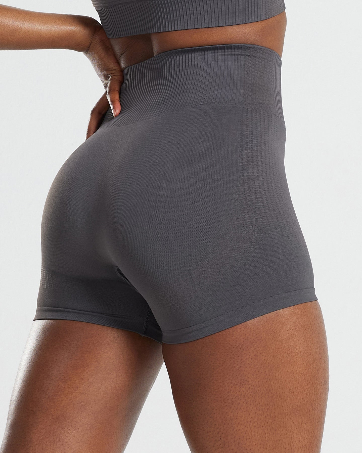 Power Seamless Shorts | Graphite