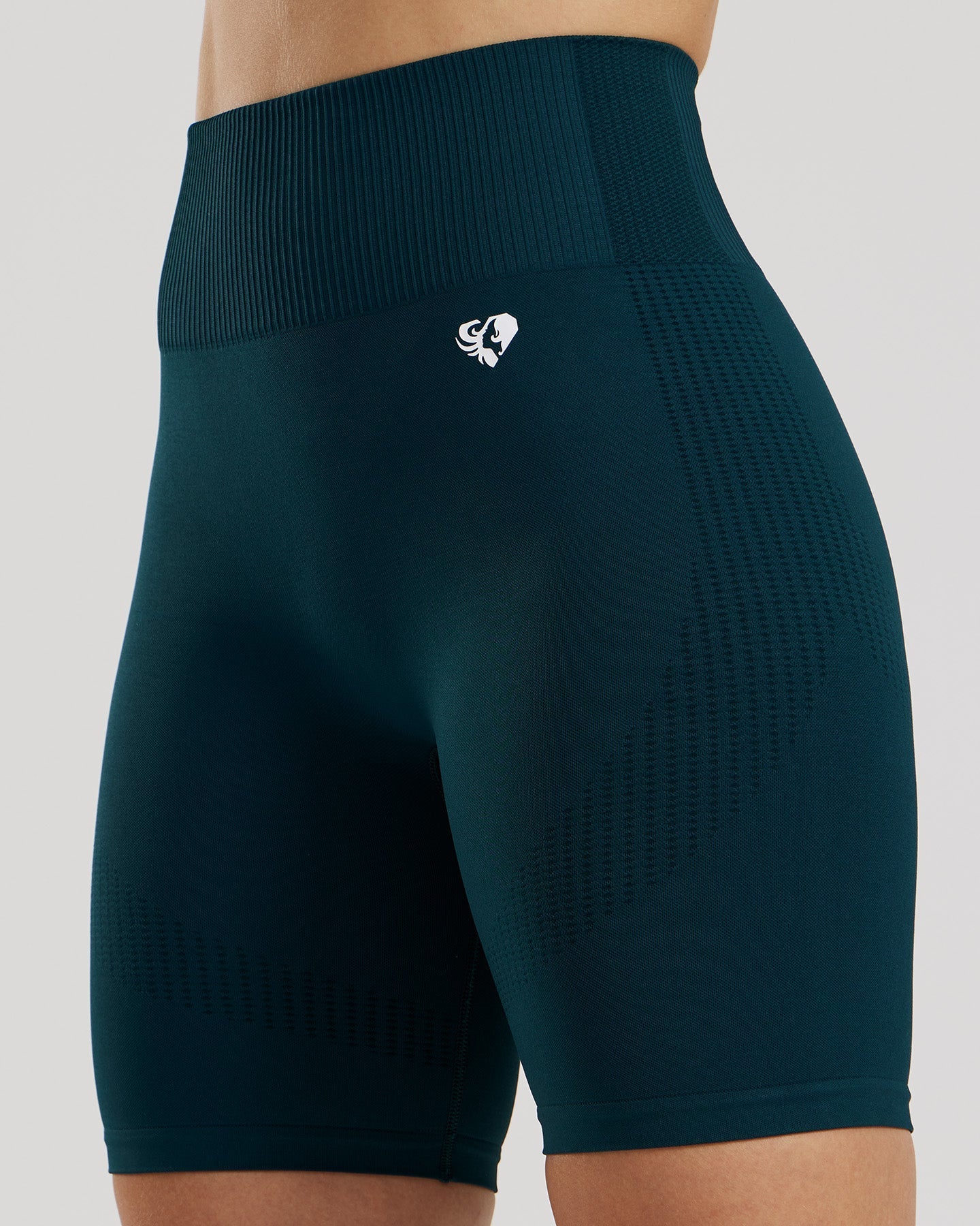 Power Seamless Cycling Shorts | Dark Moss