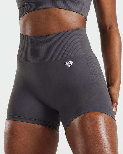 Power Seamless Shorts | Graphite