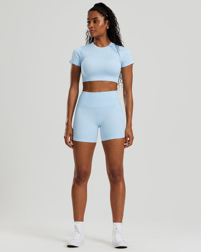 Motion Seamless Shorts | Powder Blue