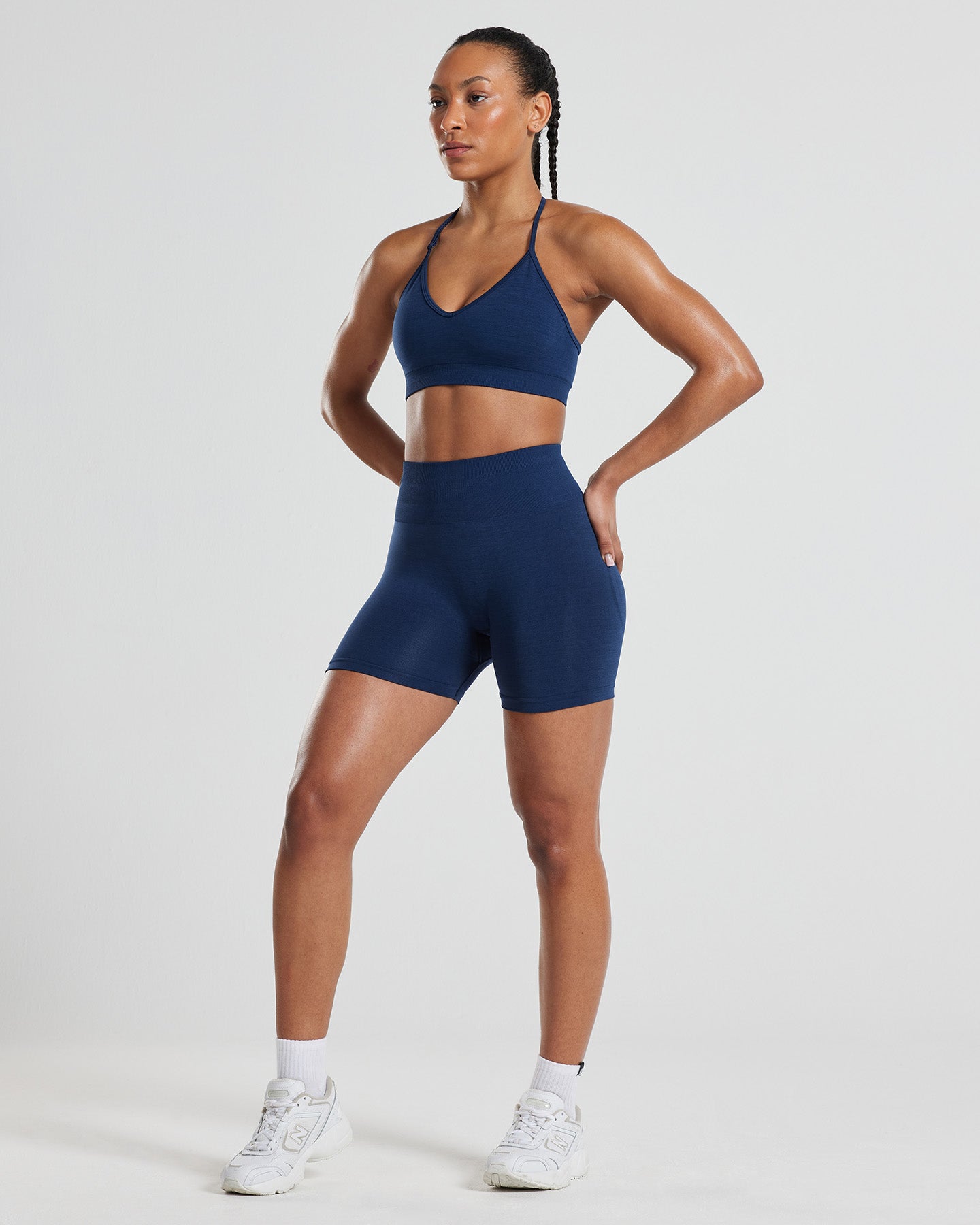 Define Scrunch Seamless Shorts | Sapphire Blue