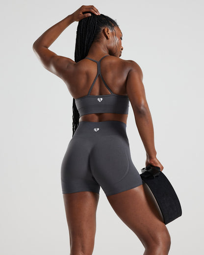 Define Seamless Racer Back Bra | Graphite