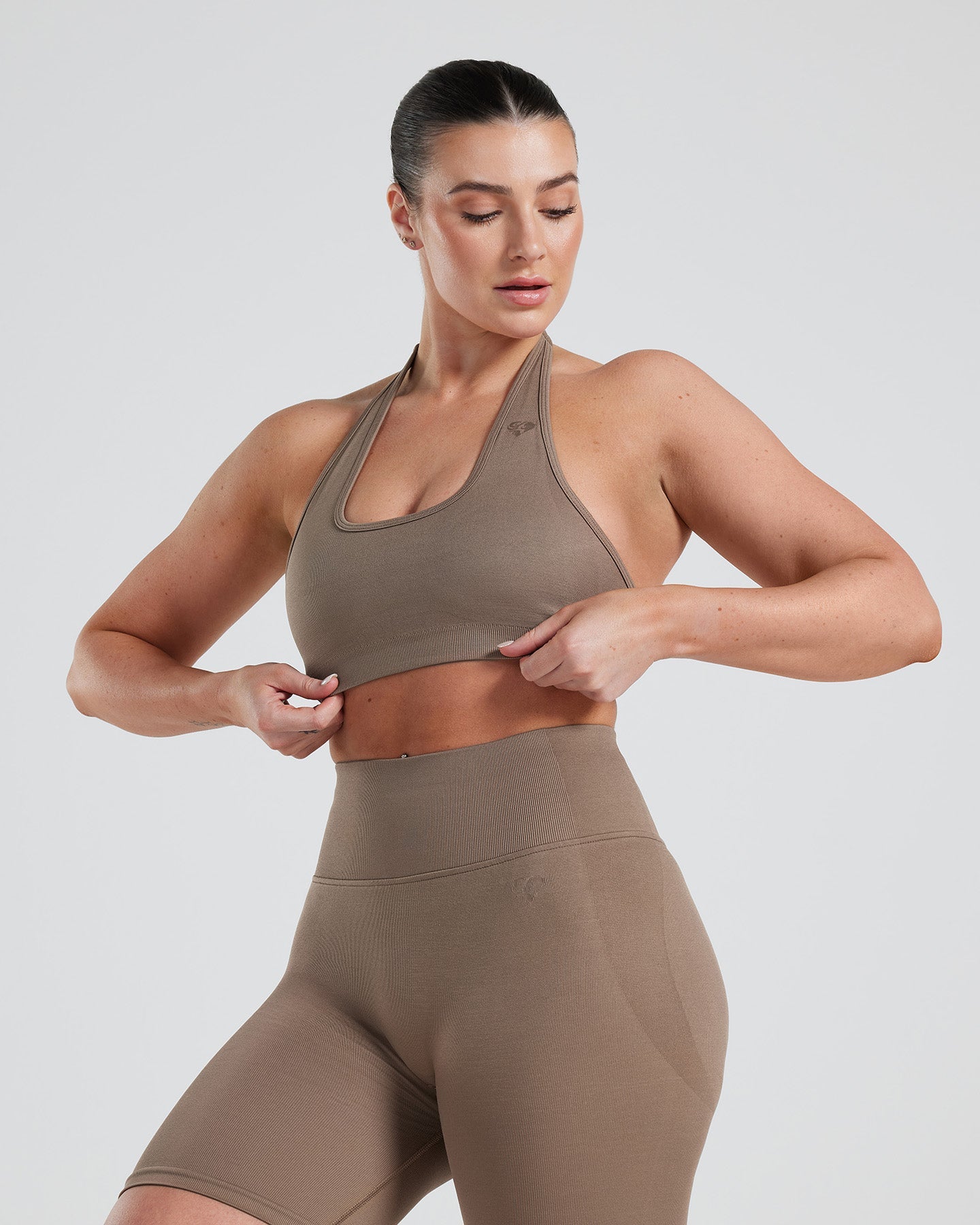 Motion Seamless Halter Bra | Caribou