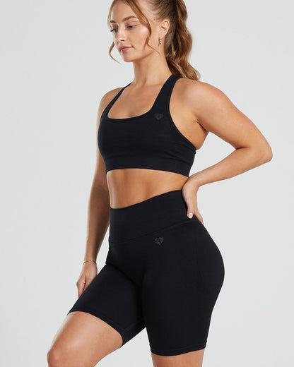 Motion Seamless Cycling Shorts | Black