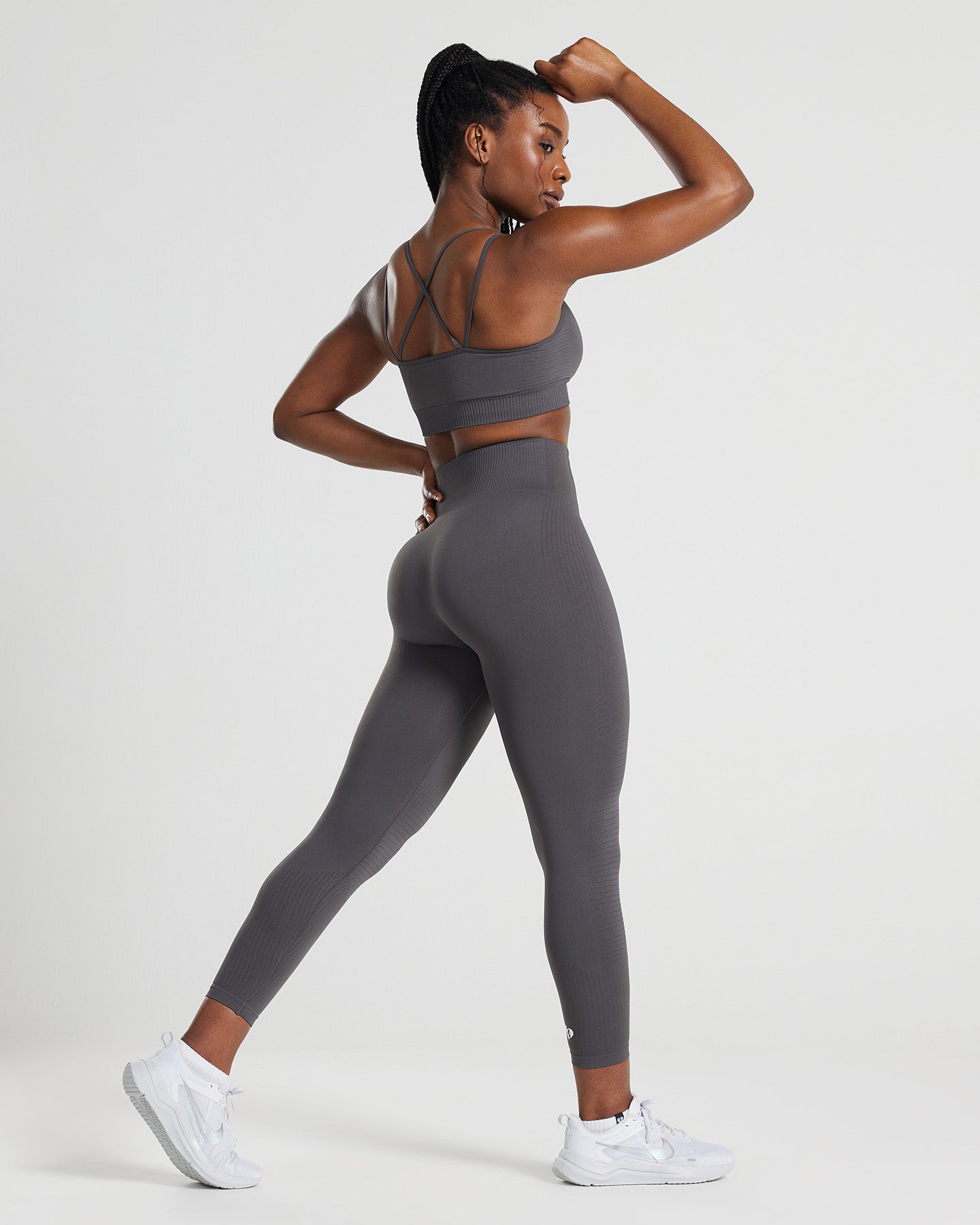 Power Seamless 7/8 Leggings | Graphite