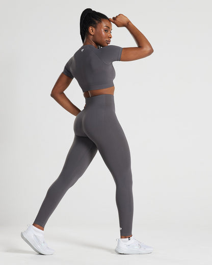 Power Seamless Leggings | Graphite