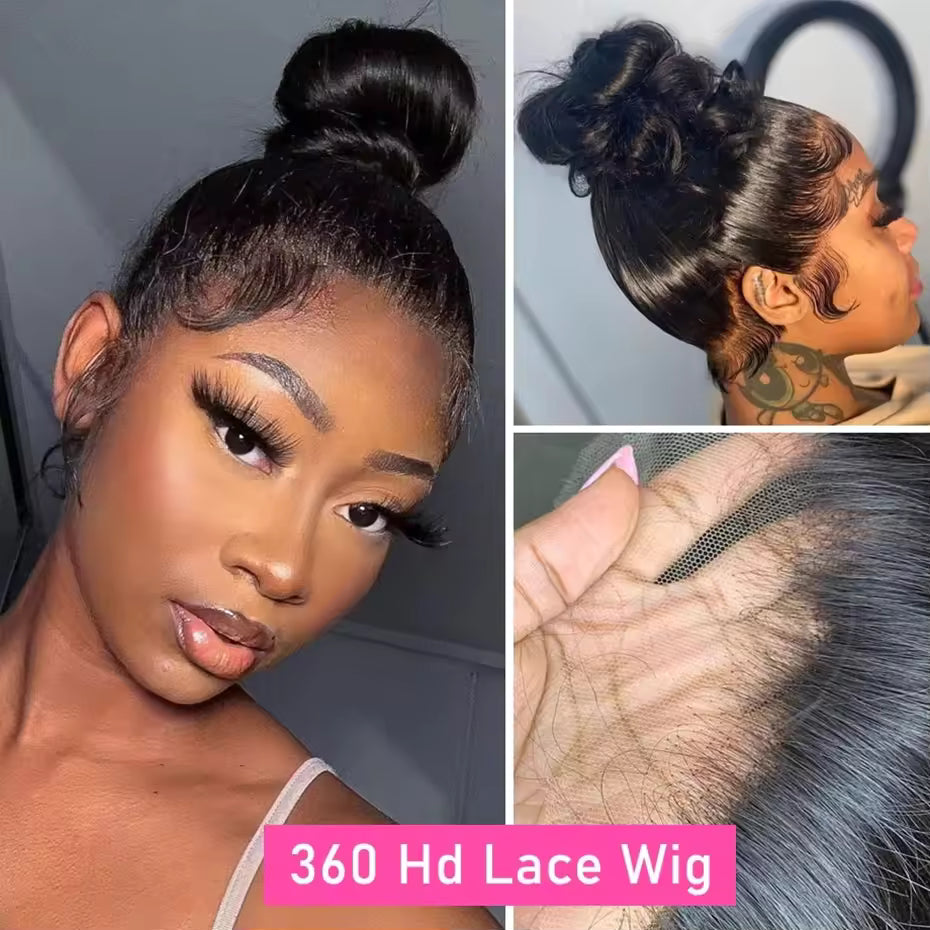 Body Wave 360 Lace Front Wig 13x4 Human Hair Wigs For Women Brazilian Hair Pre Plucked 13x6 Lace Frontal Wig