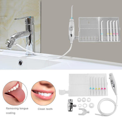 Faucet Water Dental Flosser X1 | Home Oral Irrigator & Tooth Cleaner