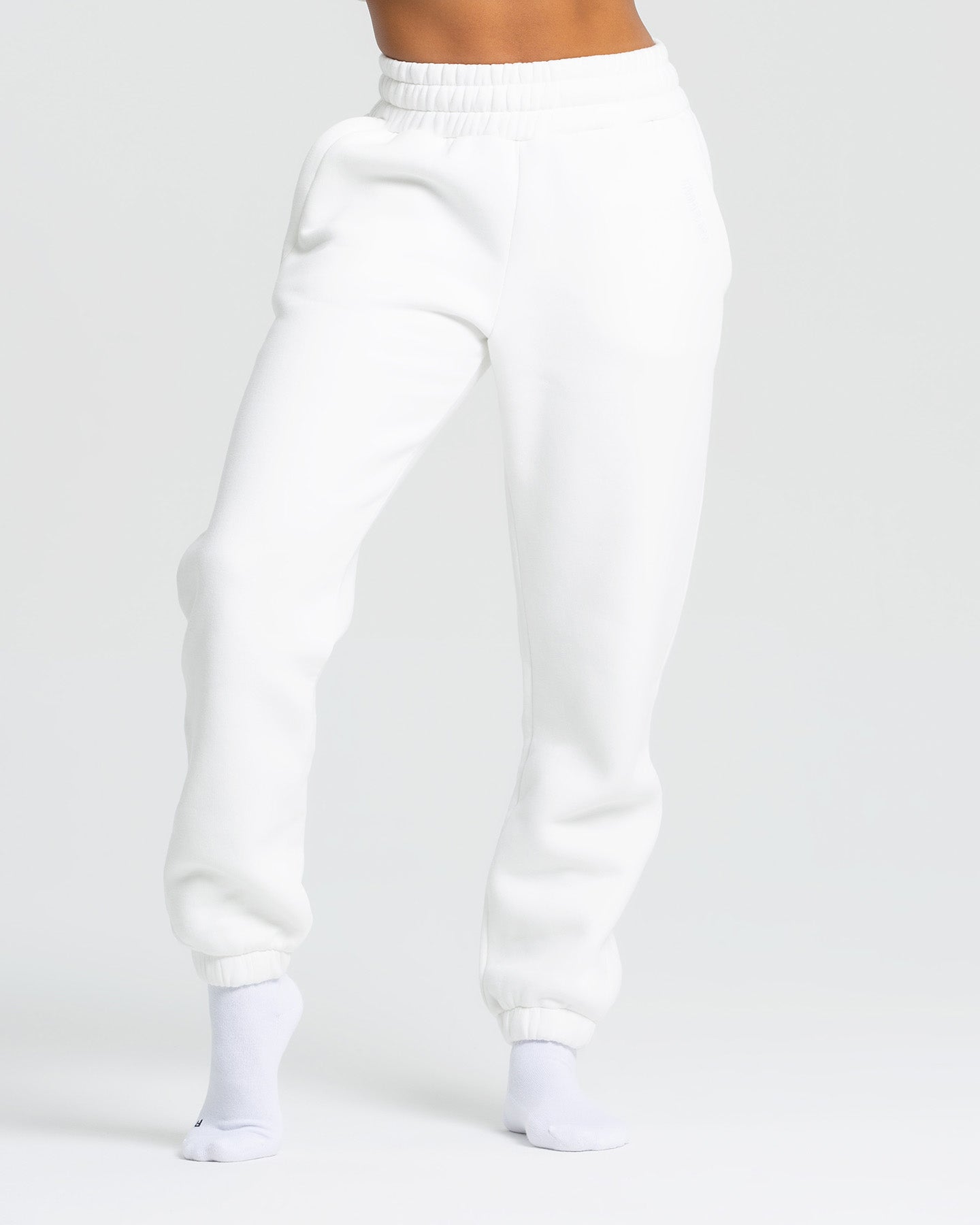 Comfort Joggers | Pure White