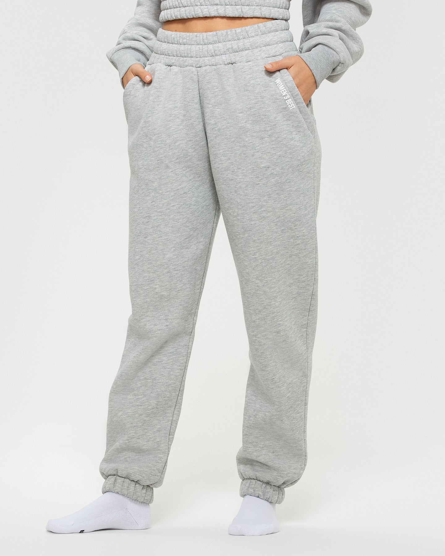 Comfort Joggers | Silver Grey Marl