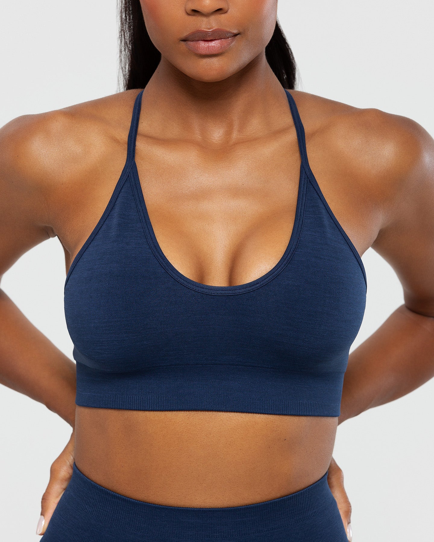 Define Seamless Racer Back Bra | Sapphire Blue