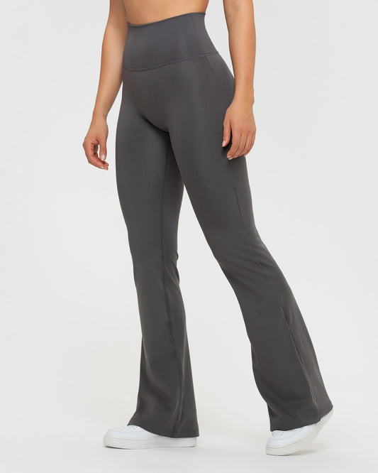 Essential Flared Leggings | Graphite