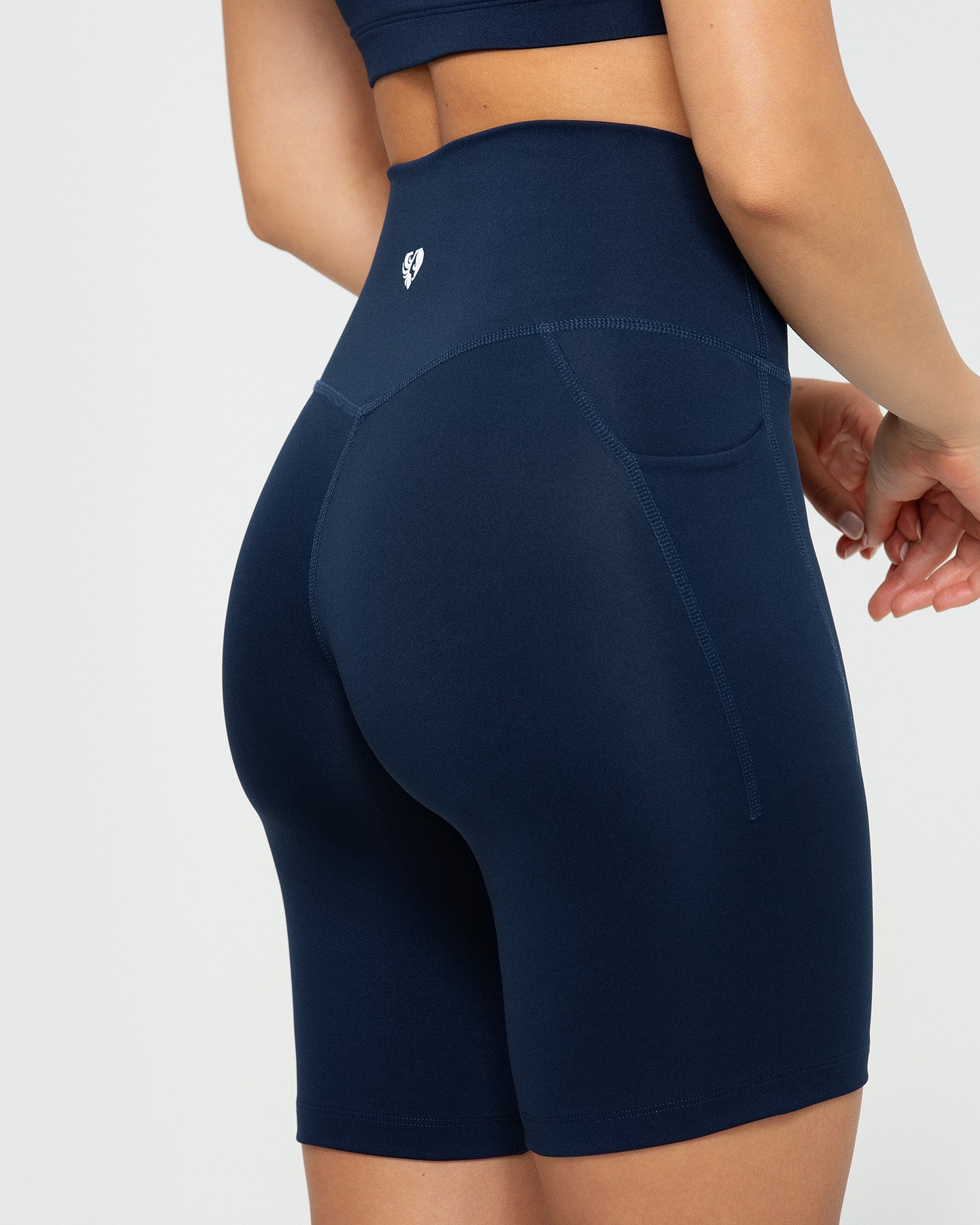 Essential Cycling Shorts with Pockets | Sapphire Blue