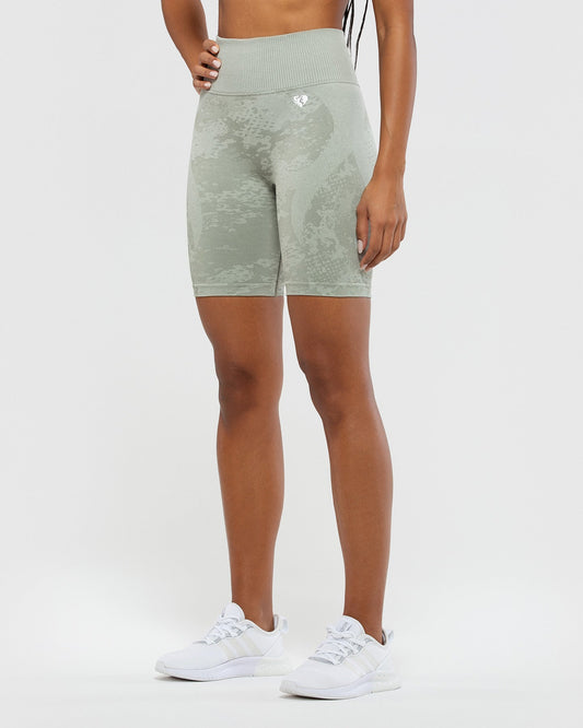 Evolution Seamless Cycling Shorts | Olive