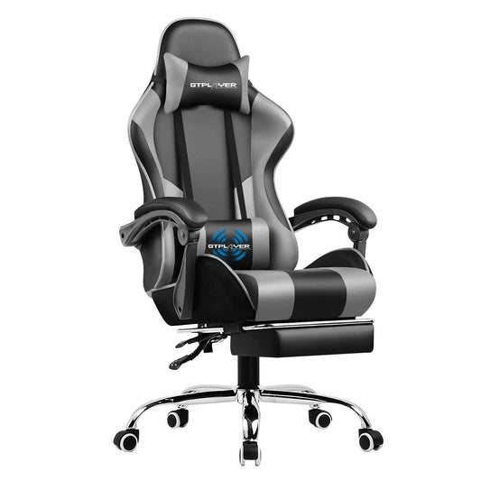 WSX0014 Ergonomic Computer Racing High Quality Gaming Chair with Footrest and Massage Gamers Chairs
