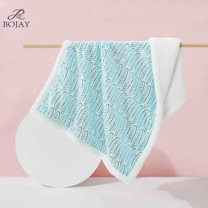 Flannel Fleece Baby Blanket Ultra Soft Plush Kids Gilding Blankets for Toddler Bed, Crib, Sofa Soft Thick Fleece Throw