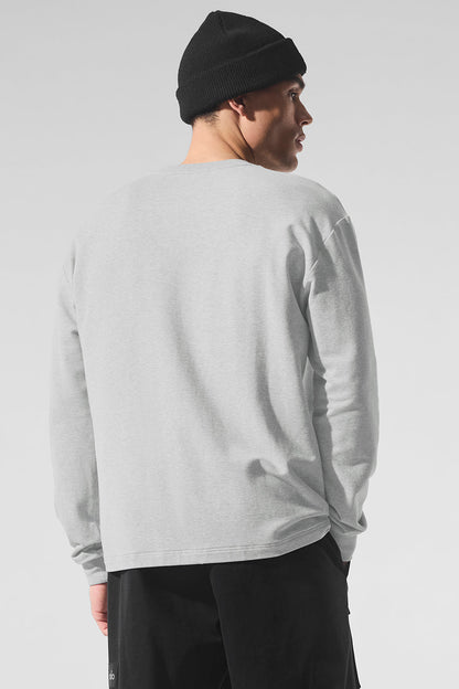 Double Take Long Sleeve - Athletic Heather Grey