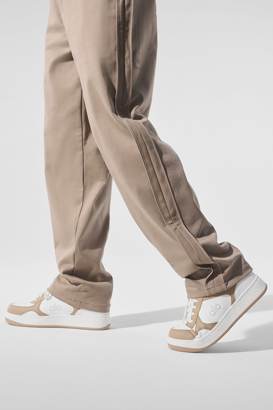 Edition Sueded Straight Leg Pant - Gravel