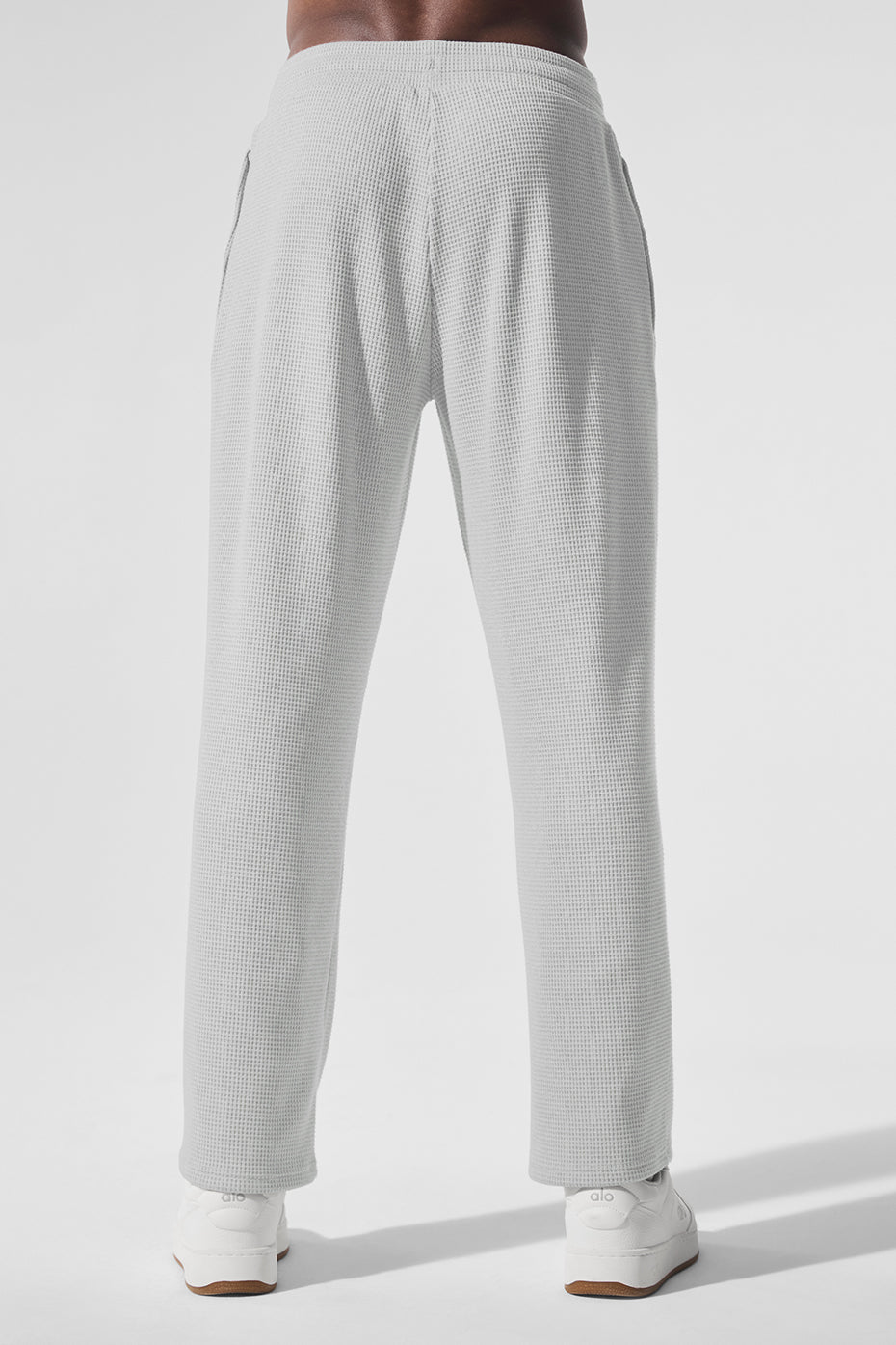 Elevate Waffle Straight Leg Pant - Athletic Heather Grey