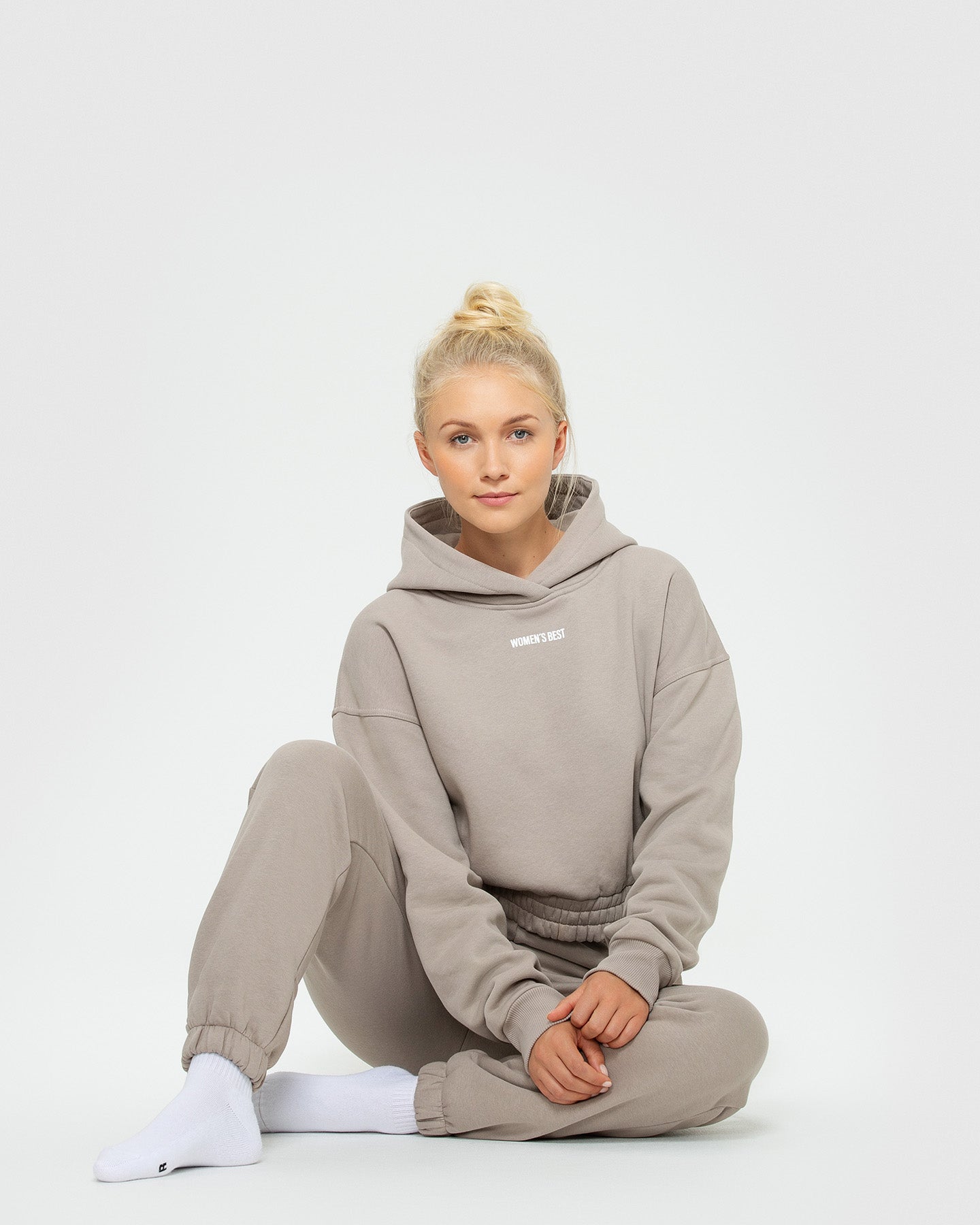 Comfort Cropped Hoodie | Buff