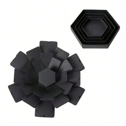 DIY Hexagonal Explosion Box | Multi-Layer Photo Album Surprise Birthday Gift