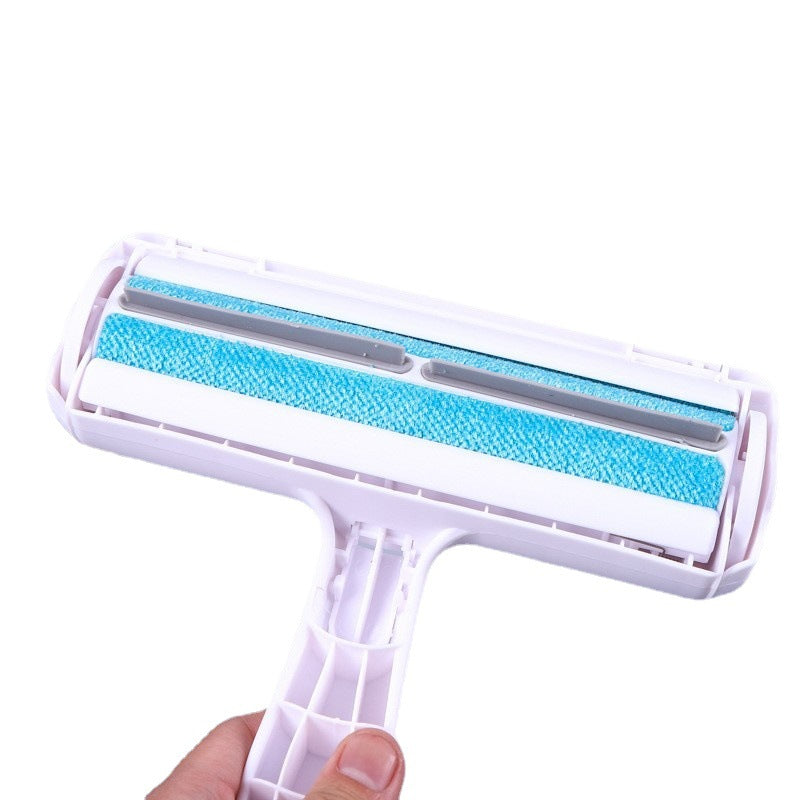 Reusable Pet Hair Remover Roller | Washable Sticky Fur & Lint Cleaning Brush