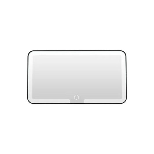 Car Sun Visor LED Makeup Mirror | HD Shatter-Resistant Vanity Mirror with Touch Light