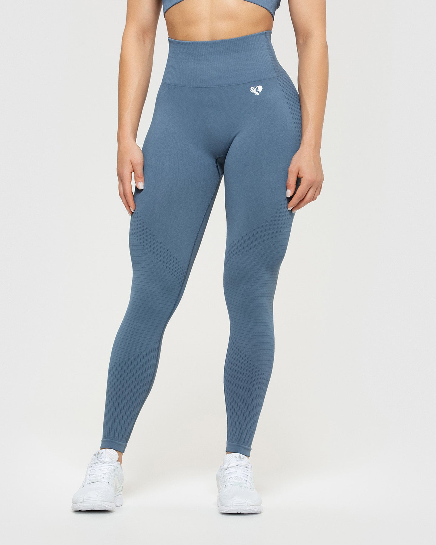 Power Seamless Leggings | Smoke Blue