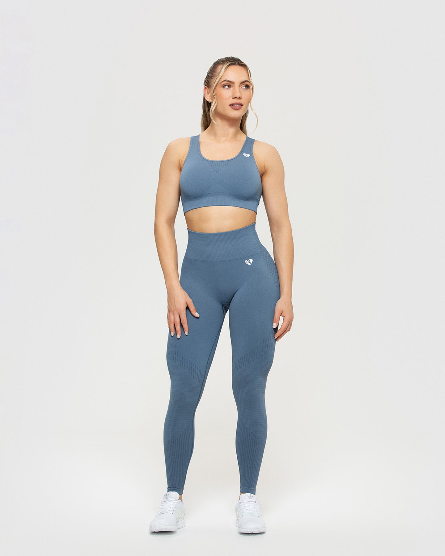 Power Seamless Leggings | Smoke Blue