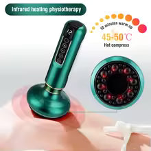 12-Level Electric Vacuum Cupping Massager | Smart Suction Therapy | Blood Circulation Booster