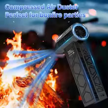 USB Rechargeable Turbo Fan | Mini Turbojet High-Speed Blower for Car & Home Use