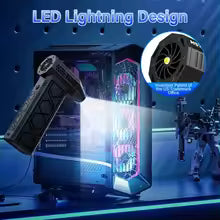 USB Rechargeable Turbo Fan | Mini Turbojet High-Speed Blower for Car & Home Use