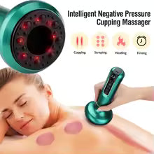 12-Level Electric Vacuum Cupping Massager | Smart Suction Therapy | Blood Circulation Booster