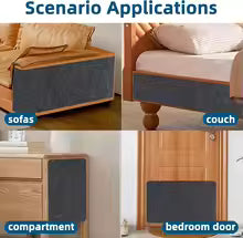 Self-Adhesive Cat Scratcher Mat | Trimmable Wall & Sofa Protector Scratch Pad