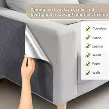 Self-Adhesive Cat Scratcher Mat | Trimmable Wall & Sofa Protector Scratch Pad