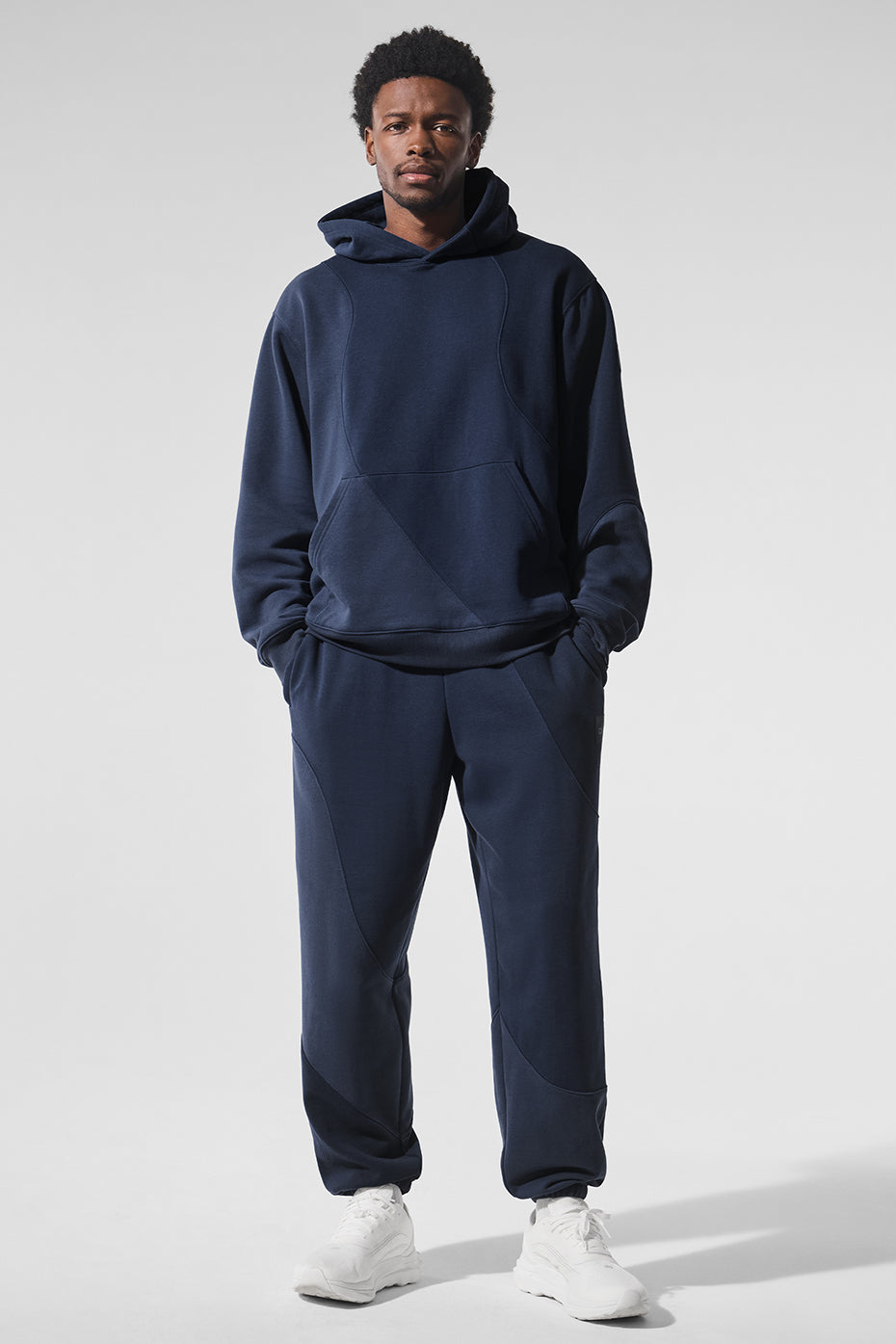 Make Waves Hoodie - Navy Tonal