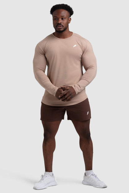 Genesis 5" Shorts - Chestnut Brown