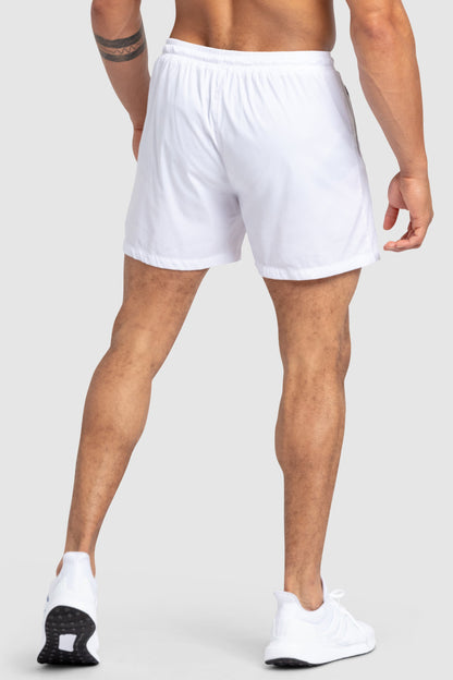 Genesis 5" Shorts - White