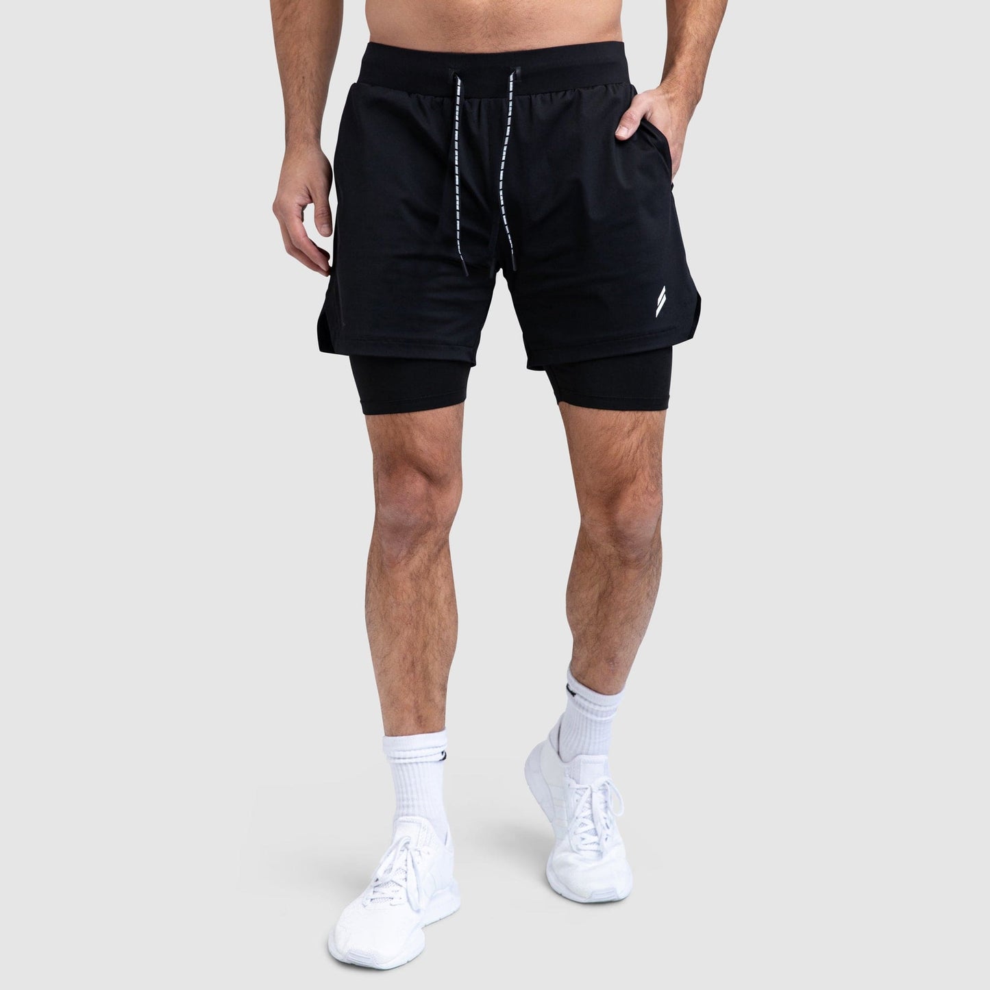 Level Up Shorts - Black