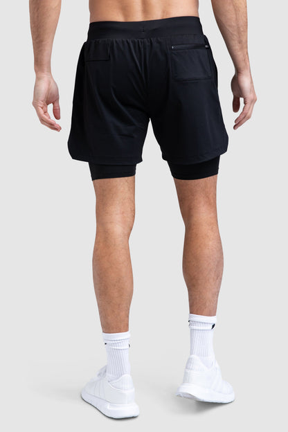 Level Up Shorts - Black