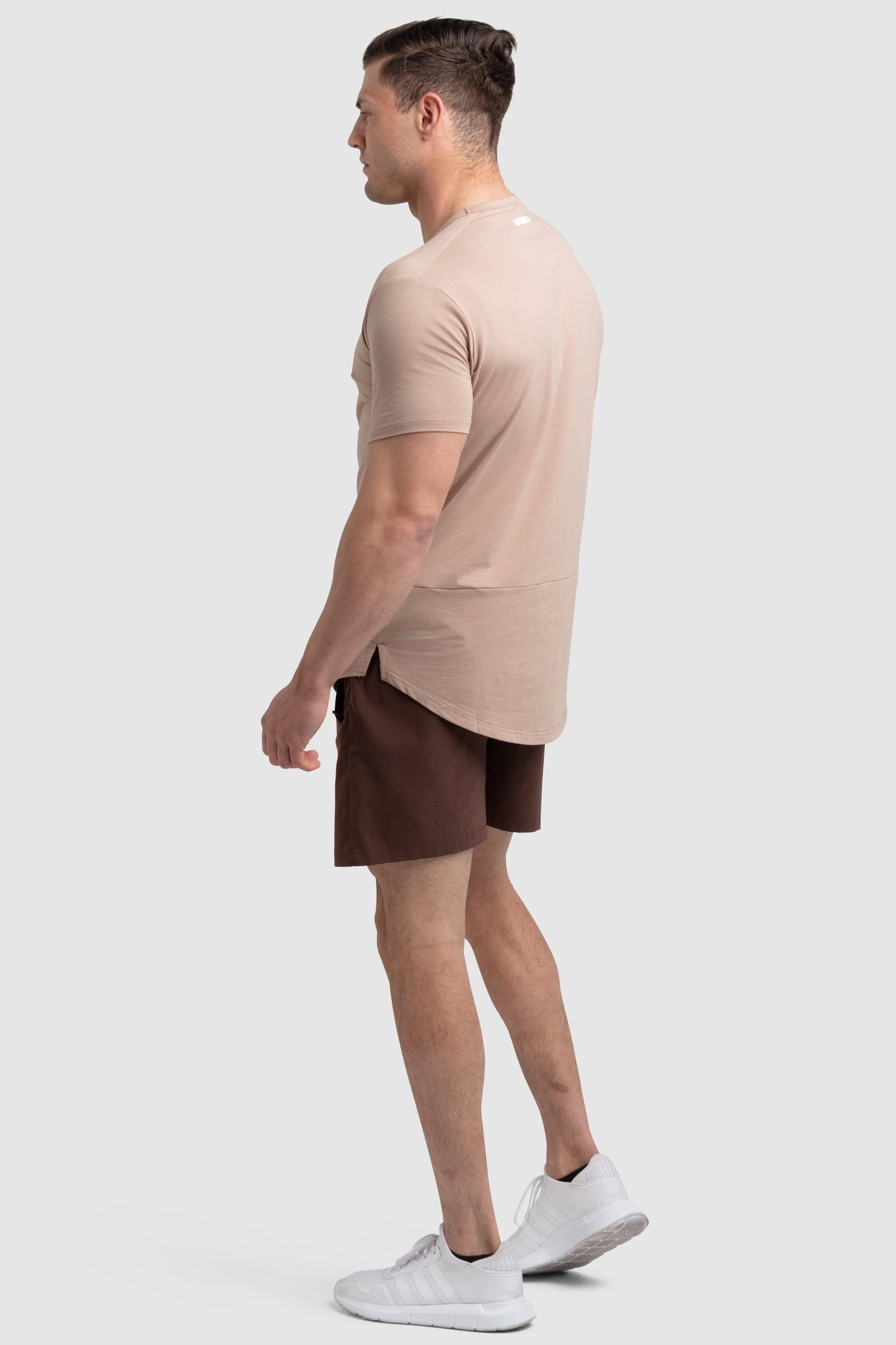 Mark Drop Tee V3 - Light Taupe